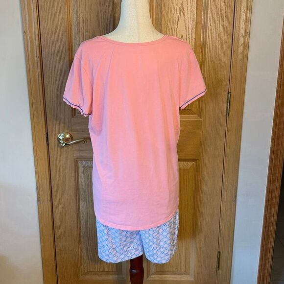Karen Neuburger 2 Piece T-Shirt Shorts Pajama Set Medium - Picture 4 of 7